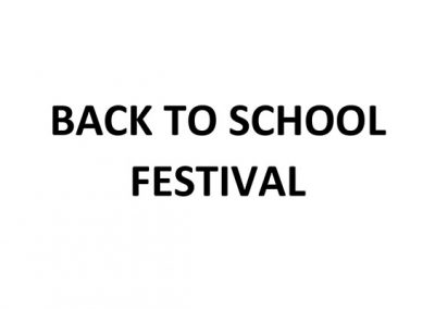 Back to School Festival