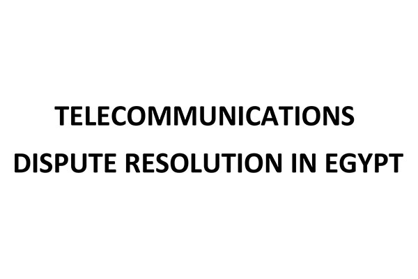 Telecommunications Dispute resolution