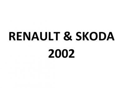 Renault & Skoda 2002